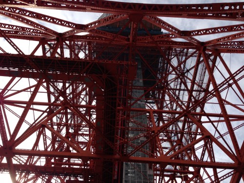 東京タワー 下から